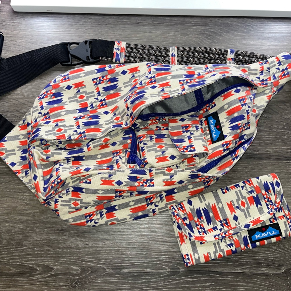 Brand New Kavu bag and wallet
